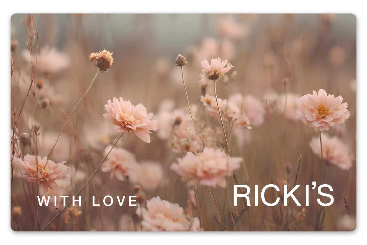 Ricki's Gift Certificate - Christmas