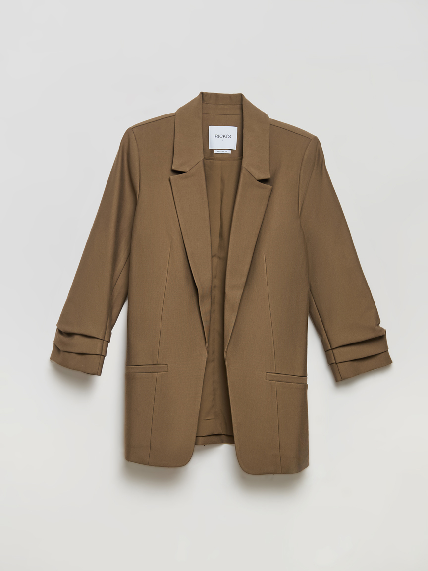 美品★ MANNISH BLAZER COAT Classic single-breasted blazer | marc-cain.com/en