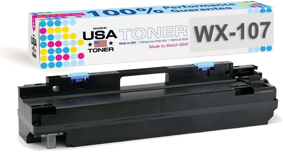 Bac à Poudre De Déchets Compatible WX-107 - Pour Imprimantes Konica Minolta C250i, C300i, C360i, C7130i - Pièce De Rechange