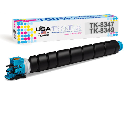 Compatible Kyocera TK8347C (1T02L7CUS0) Cyan Toner Cartridge