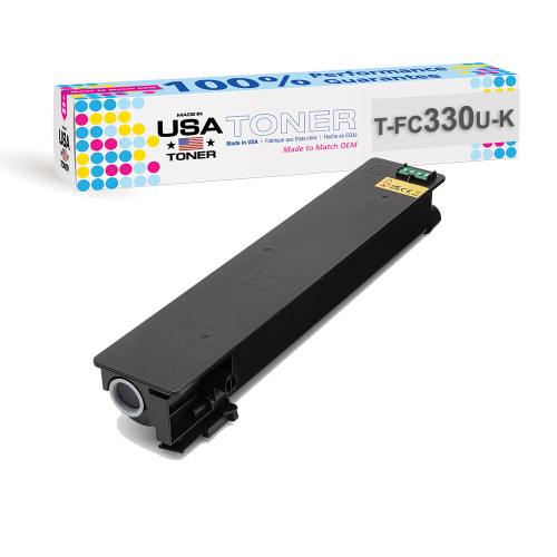 Compatible Toshiba T-FC330U-K TFC330UK Black Toner cartridge