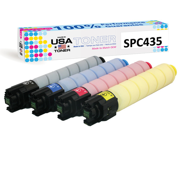 Ricoh SPC435 color toner set