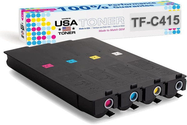 Compatible Toshiba T-FC415U, e-STUDIO 2515AC, 3015AC, 3515AC, 4515AC, 5015AC Toner (CMYK, 4 cartridges)