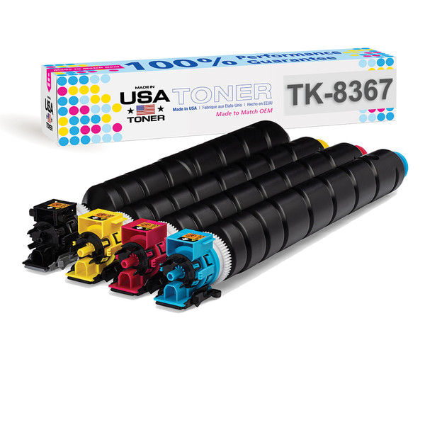 Color Toner set for Kyocera Taskalfa 2554ci TK-8367
