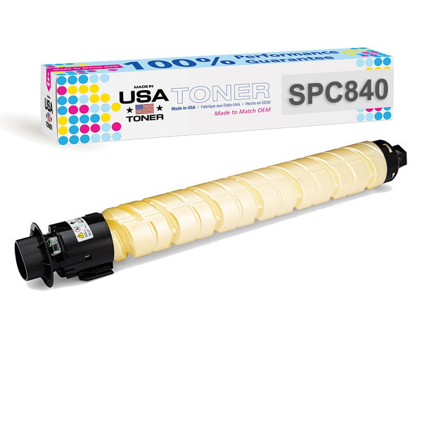 Compatible Ricoh SP C840A (821256) Yellow Toner Cartridge