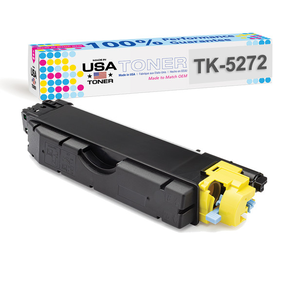 Compatible Kyocera TK-5272Y (1T02TVAUS0) Yellow Toner Cartridge
