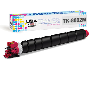 Kyocera 1T02RR0US0 - Cartuccia toner ciano modello TK-8802C, compatibile con stampanti laser a colori Kyocera ECOSYS P8060cdn A3, resa fino a 20000 pagine al 5% di copertura media