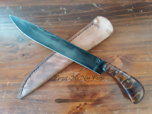 Curly Maple Handled Longhunters Knife #1