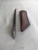 Traditional marking knife with twisted handle closeup of blade