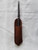 Spear point traditional marking knife with twisted handle Knife in sheath