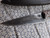 Walnut handle English patch knife with checkering