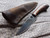 Walnut handle patch knife