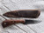 Walnut handle patch knife