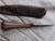 Walnut handle patch knife