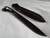 18th Century full tang french ball handle knife with birch scales