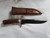 Antler Handle belt Knife With Iron Guard