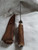 Antler Handle belt Knife With Iron Guard