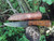 Traditional 18th century french boucheron trade knife with curly maple handle #4