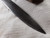 Cherry handle longhunter knife with checkering and dots