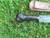 Cuttoe style longknife with hand carved effigy of a face