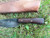 Large french type B boucheron style trade knife with cherry handle