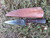 Small french type B boucheron style trade knife with cherry handle