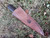 Small french type B boucheron style trade knife with cherry handle