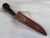 18th Century full tang french ball handle knife with curly maple scales #2