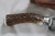 Antler Handled Longhunters Knife With Pewter Bolster  #2