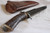 Antler Handle belt Knife With Iron Guard #2