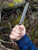 Antler Handle belt Knife With Iron Guard #2