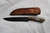 French Boucheron style trade knife with horn handle