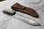 French Boucheron style trade knife with horn handle