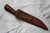 English style trade knife with curly maple handle #2
