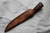 English style trade knife with curly maple handle #2