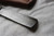 Blunt tip patch knife with pewter bolster and antler handle