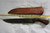 longhunter’s knife with curly birch handle #1