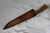 longhunter’s knife with elk antler handle #1