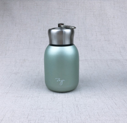 Color: Green - 300ML Mini Water Thermal Bottle Insulated Stainless Steel