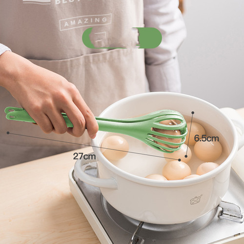 Color: Green, Kitchenware: Egg folder - Wuming Egg Beater, Egg Folder, Egg Stirrer, Egg Catcher, Ho