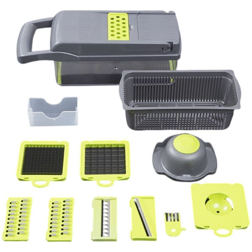 Kitchen Multi - function Dicing and Cutting Vegetables Magic Tool Potato Wire Cutter Grater