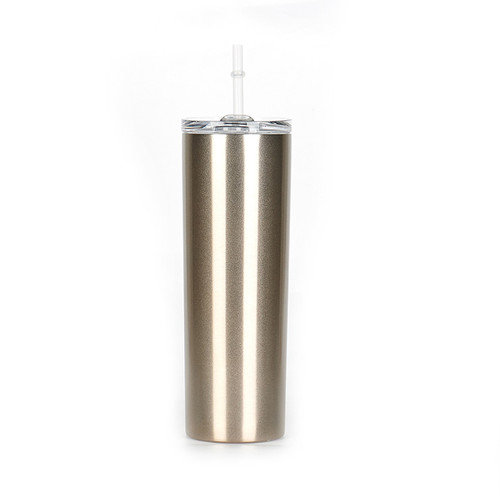 Color: Gold, Style: 20oz - Stainless steel vacuum flask
