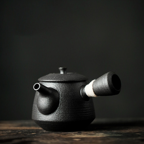 Ceramic Japanese Teapot Kung Fu Tea Set Handmade Single Pot