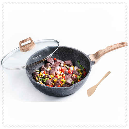 Color: 24cm - Electric cooker gas stove frying pan