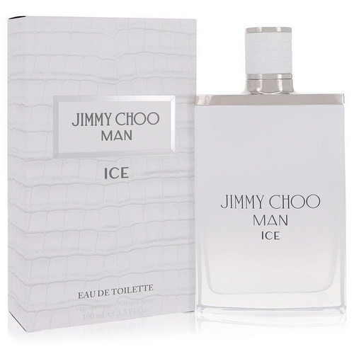 Jimmy Choo Ice by Jimmy Choo Eau De Toilette Spray 3.4 oz (Men)