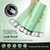 22 Oz Double-walled Insulated Stainless Steel Water Bottle with 2 Lids and Straw-Green - Color: Gre