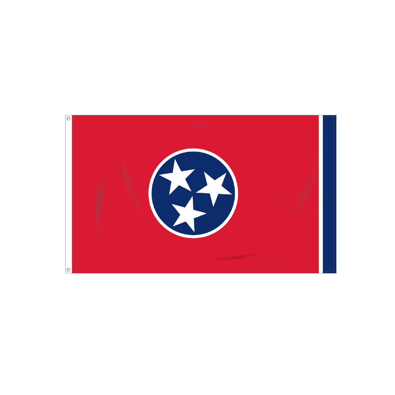 Tennessee Flag Three Star Stencil