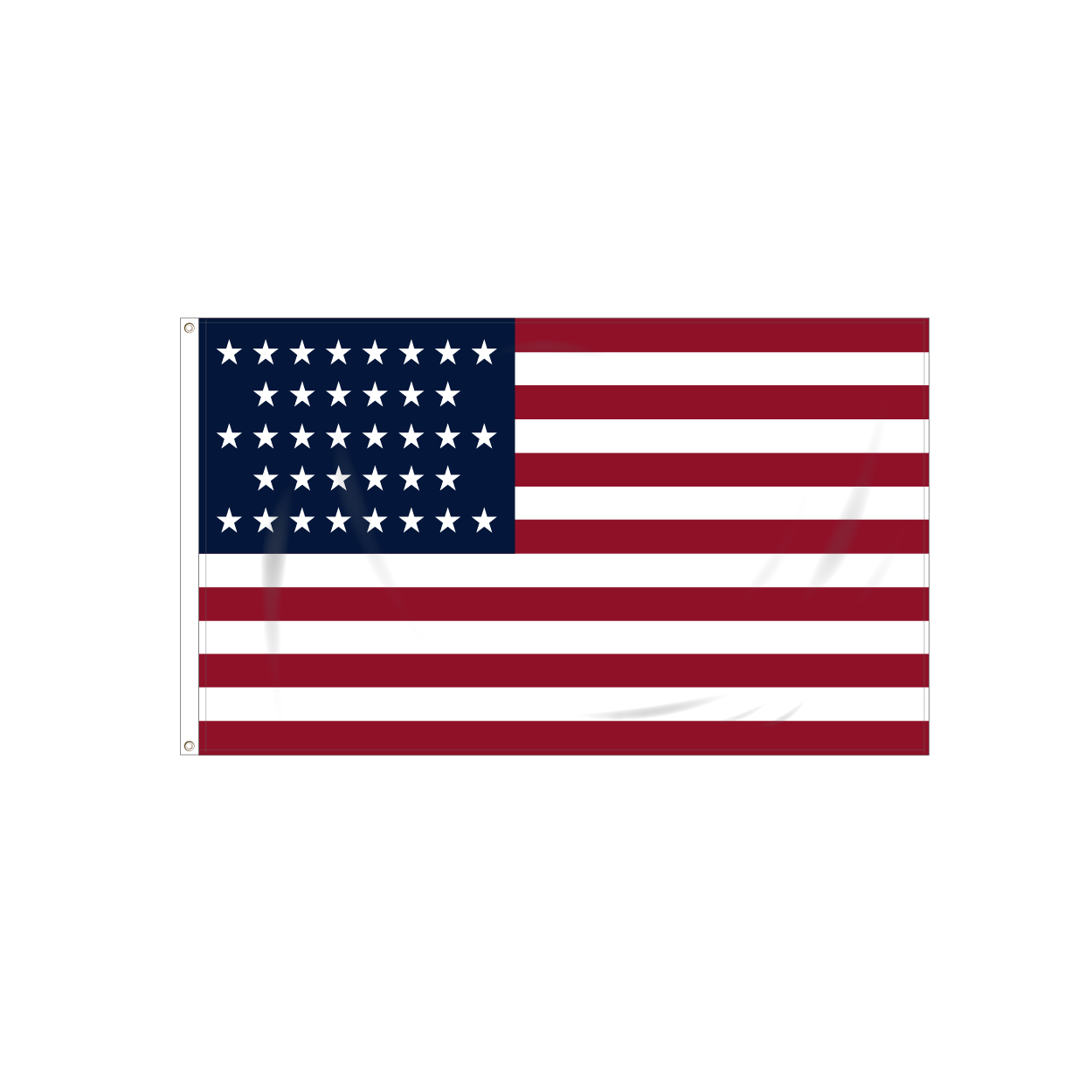36 Stars 1865–1867 U.S. 36-Star Flag – Nylon Outdoor Flag with Appliqued Stars