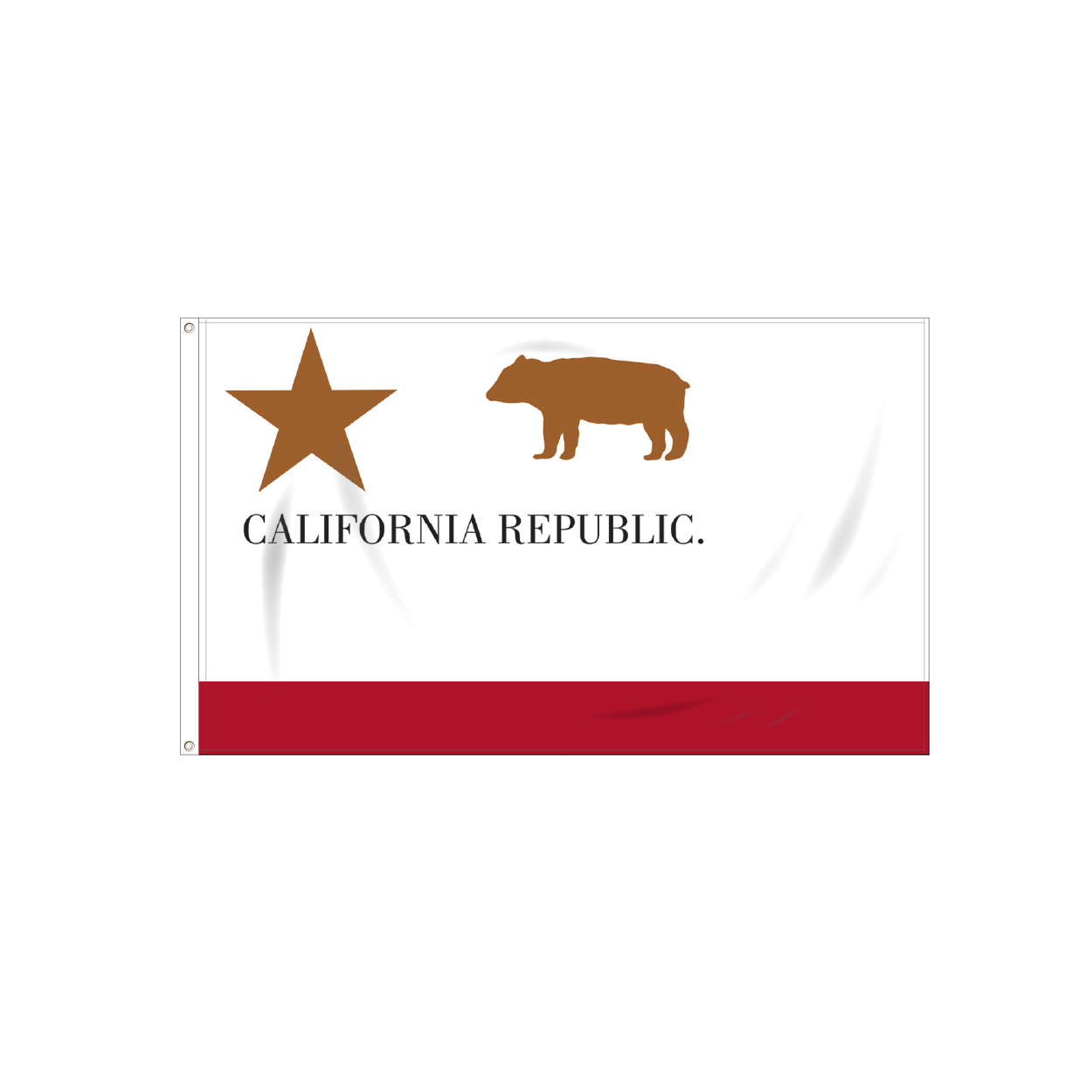 USA製CALIFORNIA REPUBLICカリフォルニア州旗 117×168 USA製CALIFORNIA