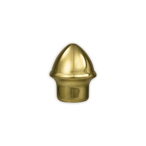 Brass Gold Acorn End